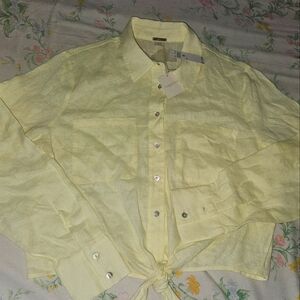 MAGASCHONI LINEN SHORT SIZE M